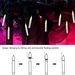 Cross-border hot wand suspension candle light  Potter theme party decoration remote control long rod electronic candle light_voghion.com
