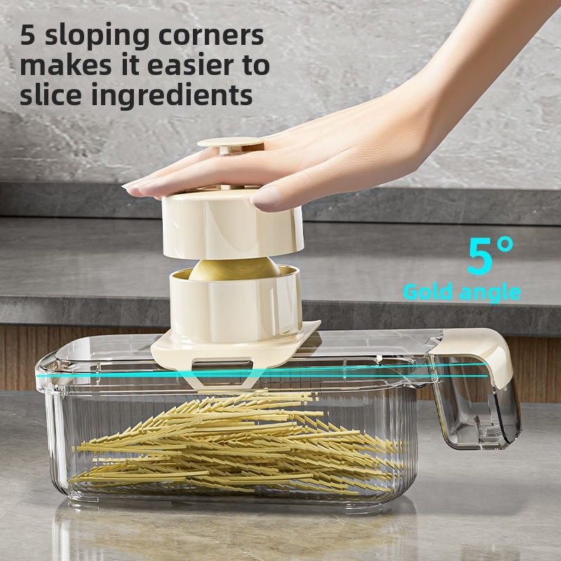 Grattugia per patate, multifunzionale, per verdure, modello nuovo, per cucina, per uso domestico, per affettare ravanelli_voghion.com