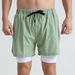 Men's Performance Gym Shorts With Liner - Quick-Dry Basketball & Running Shorts With 4-Way Stretch (Breathable & Anti-Chafing)_voghion.com