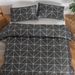 Home Textile Bedding Three Piece Set Brushed Printed Quilt Set_voghion.com