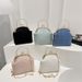 2025 Neue Single-Shoulder-Crossbody-Tasche im modischen Stil für Damen mit einfacher Textur und Kette_voghion.com