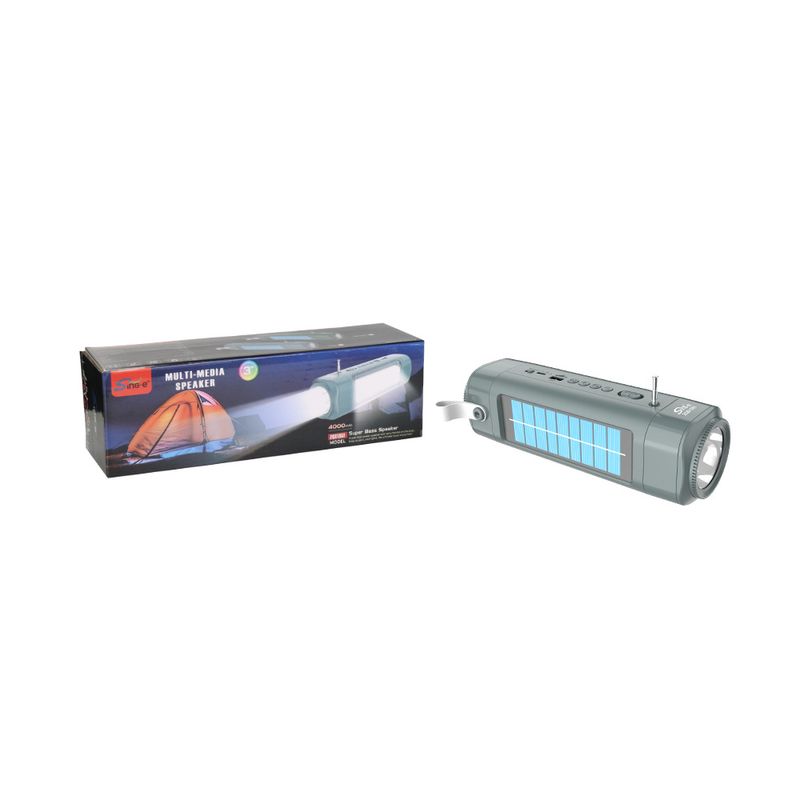 ZQS1351 Outdoor Exercise Camping Mountaineering Lighting Bluetooth Speaker Large Capacity Flashlight_voghion.com