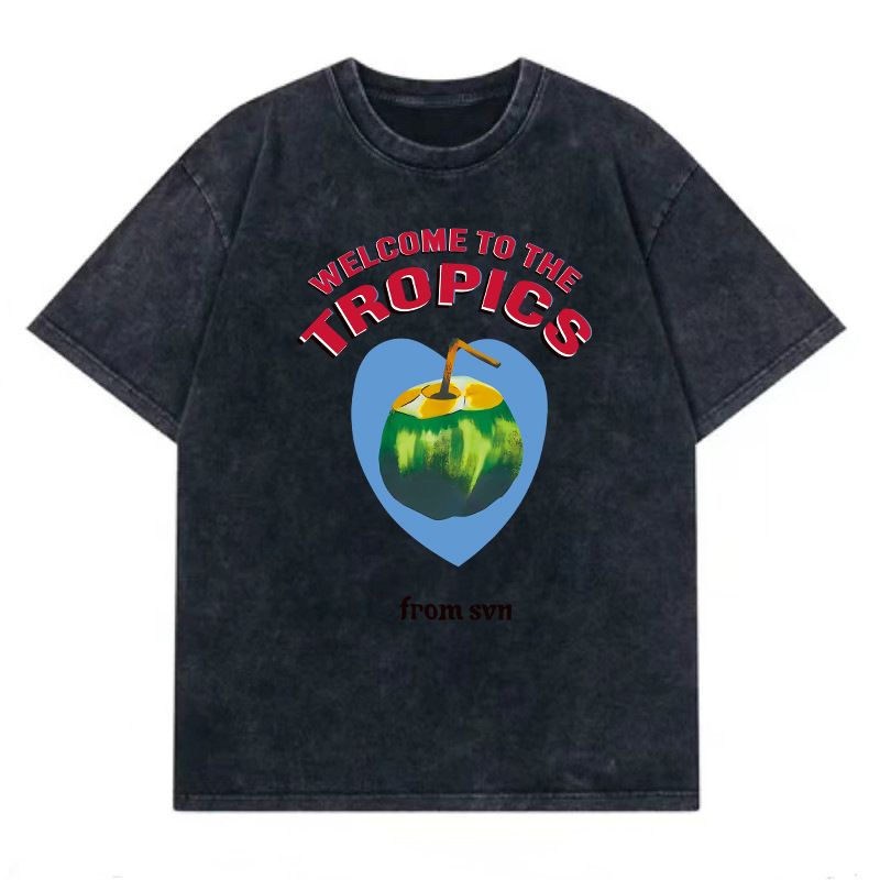 Verwandte Krawattenknopf bedrucktes, einfarbiges, kurzärmeliges T-Shirt aus reiner Baumwolle mit Rundhalsausschnitt für bequemes Falten_voghion.com