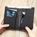 Business Top Layer Cowhide Multi Card Slot Wallet Passport Bag New Genuine Leather Passport Holder Men's Coin Purse_voghion.com