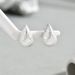 Boucles d'oreilles pour femmes de style coréen, version géométrique minimaliste, avec des gouttes d'eau personnalisées, design de niche doux,_voghion.com