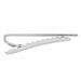 Kelly Waters Rhodium-plated Polished Engravable Tie Bar_voghion.com