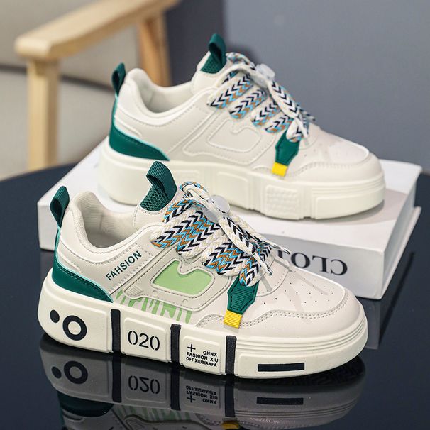 Spring New Kids Sneakers Boys Skateboard High Top Fashion Children Outdoor Sports Walking Girls School Flat Shoes_voghion.com