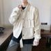 High end explosive street jacket for men in spring and autumn, multi pocket trendy brand, cool and stylish workwear, pilot's jacket, and men's jacket_voghion.com