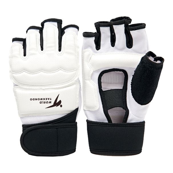 Boxhandschuhe Halbfinger für Erwachsene Kinder Sanda Männer Frauen Boxsack Kampf Schutzausrüstung Taekwondo Hand und_voghion.com