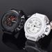 Black Silicone Quartz Luxury Sport Military Wrist es Men Waterproof Clock Chronograph Large Dial e_voghion.com