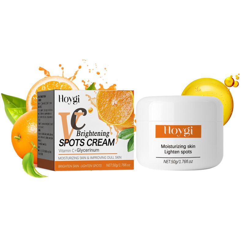 Hoygi VC Whitening Cream reducerer pletter, reparerer mathed, lysner, fugter og giver huden lysere hud._voghion.com