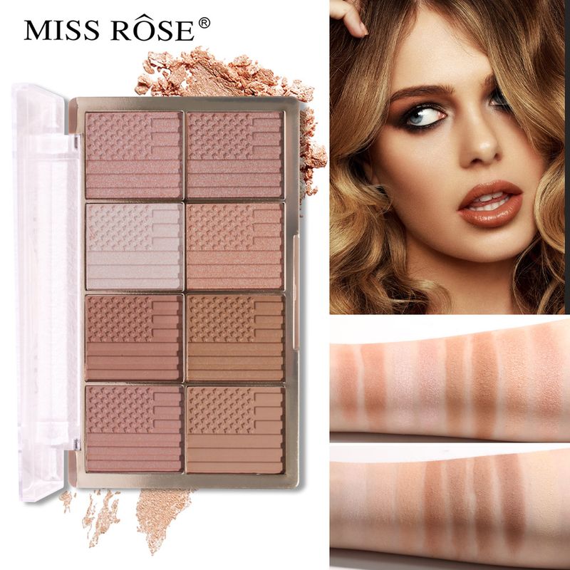 Wet And Dry Dual Use Oil Control Waterproof Long Lasting Genuine Matte Powder 8 Colors Makeup Powder_voghion.com