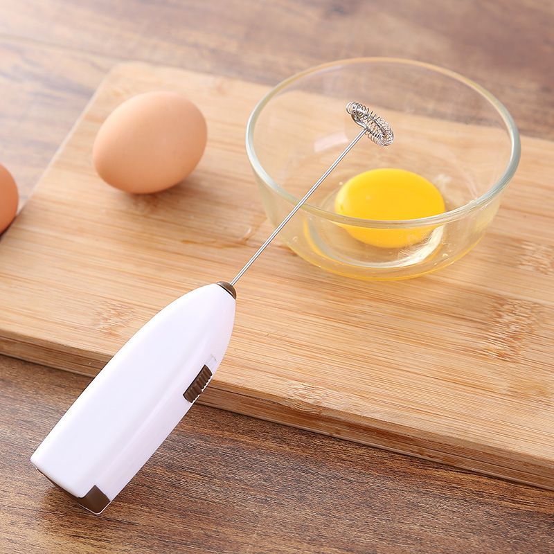 Batidora eléctrica de mano para cocina, mini batidora de acero inoxidable para huevos, café, leche y té._voghion.com