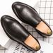 TerraStride Casual Stylish Clearance Leather Trendy Men's Brown 37 38 Small Size Shoes_voghion.com