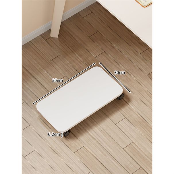 Supporto per computer desktop sotto la scrivania, universale, per uso domestico, con ruote, per l'elevazione del pavimento_voghion.com