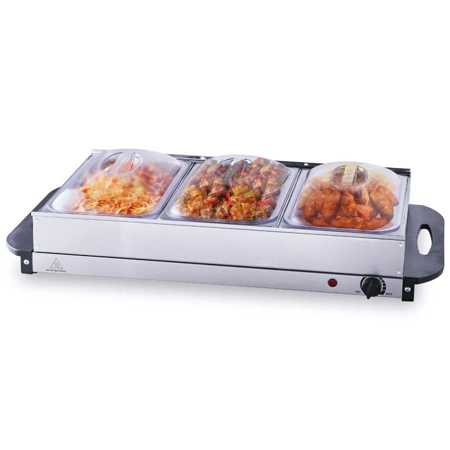 & X Set di piatti da portata portatile Controllo Buffet P Scaldavivande, & Temp Acciaio Inox Alimentare 25.6 Forno Elettrico Adatto con 15 Teglia in Acciaio,_voghion.com