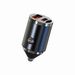 Car Chargers Hidden Mini Pull Ring Car Charger Huawei 100w Super Flash Charge PD30w+qc3.0 Metal Car Charger_voghion.com