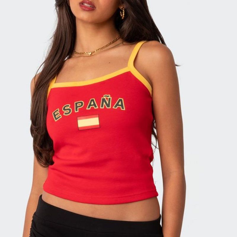 Y2K Sommer Nyt produkt 2023 Kvinders Sexet Harajuku Street Tøj Slim Fit Åben navle Kort rem_voghion.com