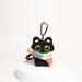 Cute Little Black Cat Backpack Pendant Plush Doll Keychain Car Key Ring Gift For Students Trendy_voghion.com