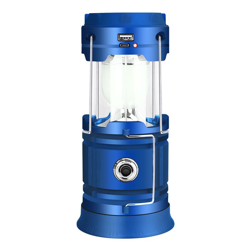 New LED camping light USB charging portable lamp camp light solar outdoor camping light tent light_voghion.com