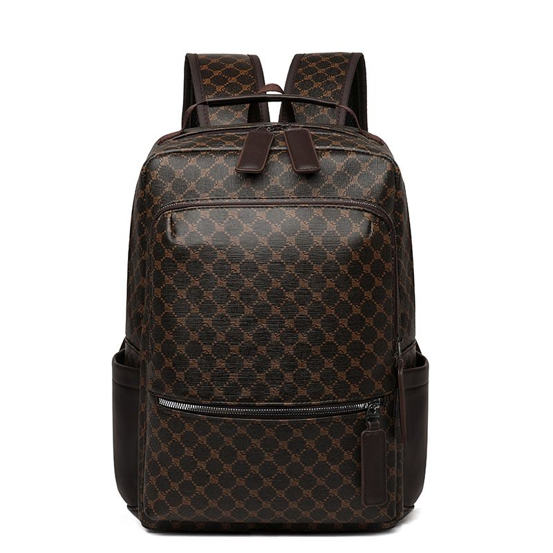 Herrentaschen Herren-Rucksack im neuen Stil, einfach, modisch, große Kapazität, Computertasche, beliebter Reiserucksack mit Druck_voghion.com