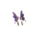 Midsummer Dream Purple Butterfly Ins Cool Light Luxe Chinese Stijl Super Fairy Niet-gepiercete Oorbellen voor Vrouwen_voghion.com