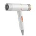 Asciugacapelli professionale con tecnologia a luce blu e ionica, 800 W di potenza elevata, modalità aria fredda/calda, design pieghevole, ideale per la casa_voghion.com