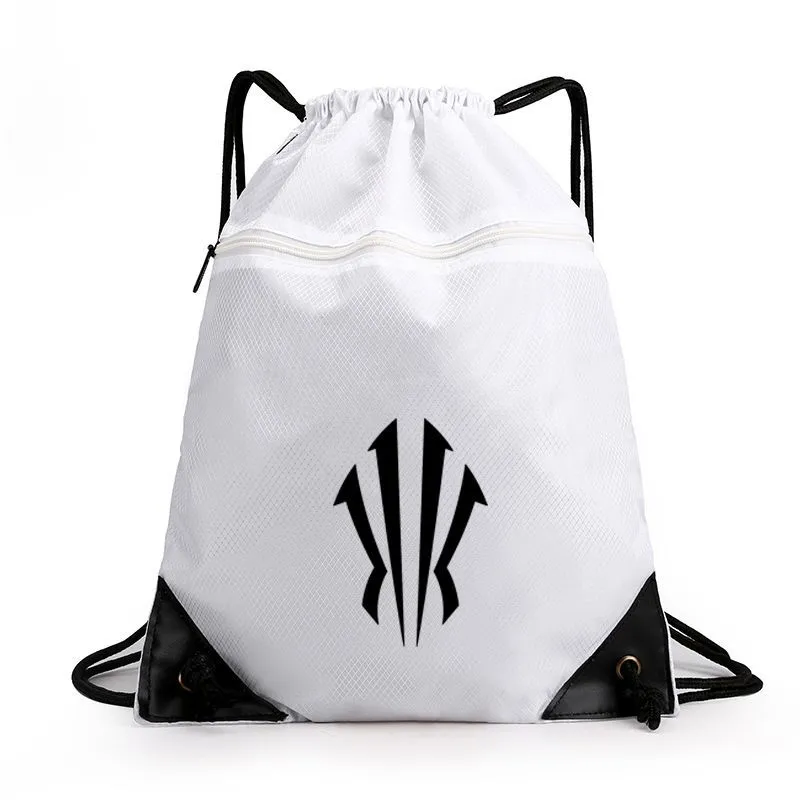 New Sports Drawstring Large Capacity Water-Resistant Student Training Spike Shoe Storage Soccer Basketball Bag_voghion.com