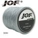 Linha de pesca JOF Xinli Gear 4-Braid PE resistente 300 m anti-mordida_voghion.com