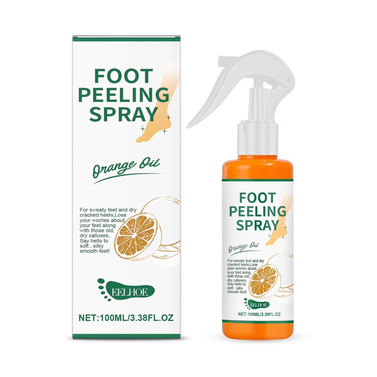 EELHO Delikatny nawilżający spray do pielęgnacji skóry stóp_voghion.com