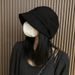 2025 New Summer Fisherman's Hat Big Head Thin Face Octagonal Beret Flat Velvet Hat Accessories_voghion.com