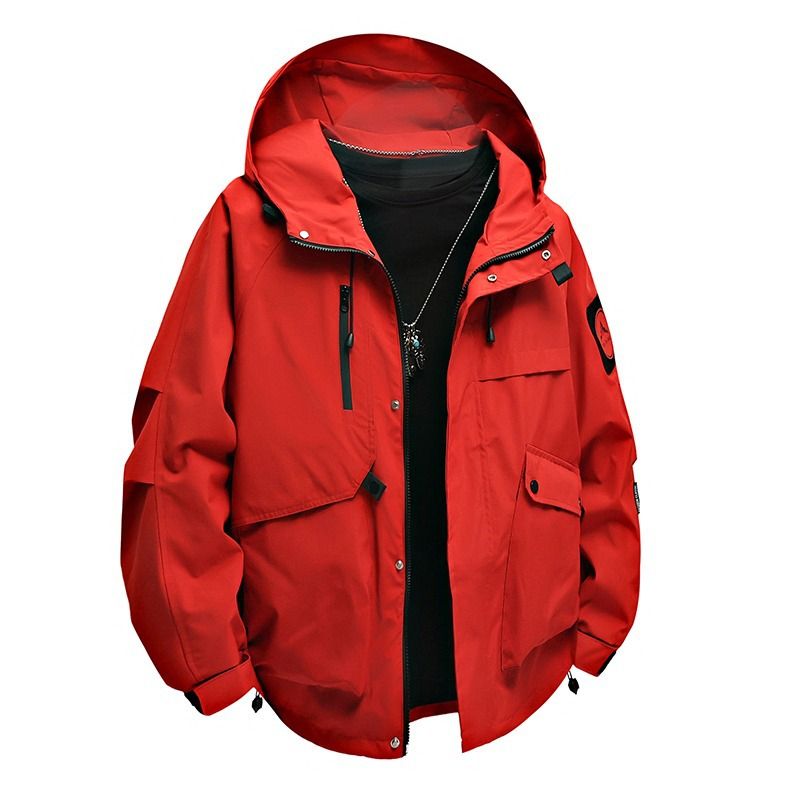 Windproof And Waterproof Hooded Jacket, Sports And Leisure Workwear, Submachine Jacket For Men And Women_voghion.com
