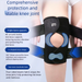 Sports Joint Protector Strap Compression Spring Support Stabilization Meniscus Hiking Running Fitness Knee Brace_voghion.com