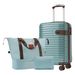 Luggage Sets 3 Piece Carry On Luggage 22x14x9 Airline Approved, Lightweight Hardshell ABS Suitcases With Wheels, 20 Inch, Blue_voghion.com