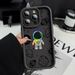 Custodia per telefono astronauta per iPhone 16, 15 Pro Max, 13, 12, 11 Pro, 14Pro, Max, 16Plus, 12Pro, antiurto, Funda Capa_voghion.com