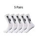 5 pari novih protukliznih nogometnih čarapa za nogomet, košarku i jogu, podebljani ručnik s podebljanim dnom_voghion.com