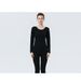 Completo termico al 100% per donna, maglione sottile con strato di base, biancheria intima calda in cotone Xinjiang, biancheria intima riscaldante da donna_voghion.com