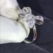 Cao Shihua Fairy Series New Bow Tie Ladder Square Beautiful Luxury Simulation Diamond Ring Temperament Female_voghion.com