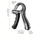 Adjustable Resistance 10-60 Kg/22-132 Lbs Hand Exerciser - Grip Trainer With Weight Counter, Wrist And Finger Exercise_voghion.com