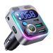 Bluetooth FM Transmitter Car Radio With Dual Microphone For Hands-Free Calls Without Cable MP3 Support Fast Charging_voghion.com