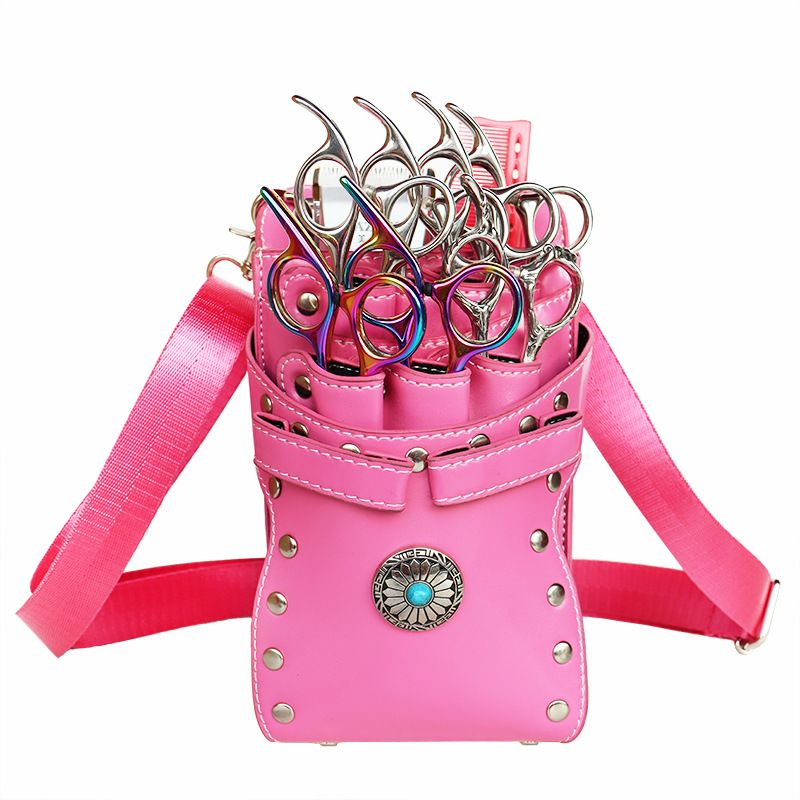 Functional Bags Sales New Style Trend Hairdressing Scissors Bag Hairdressing Tool Bag Hairdresser Multifunctional Hairdressing Crossbody Waist Bag_voghion.com