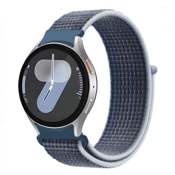 Cinturino in nylon per Samsung Galaxy Watch 5 Pro 45mm/7 6 5 4 44mm 40mm No Gap Band per Watch 6 Classic 47mm 43mm 46mm 42mm_voghion.com