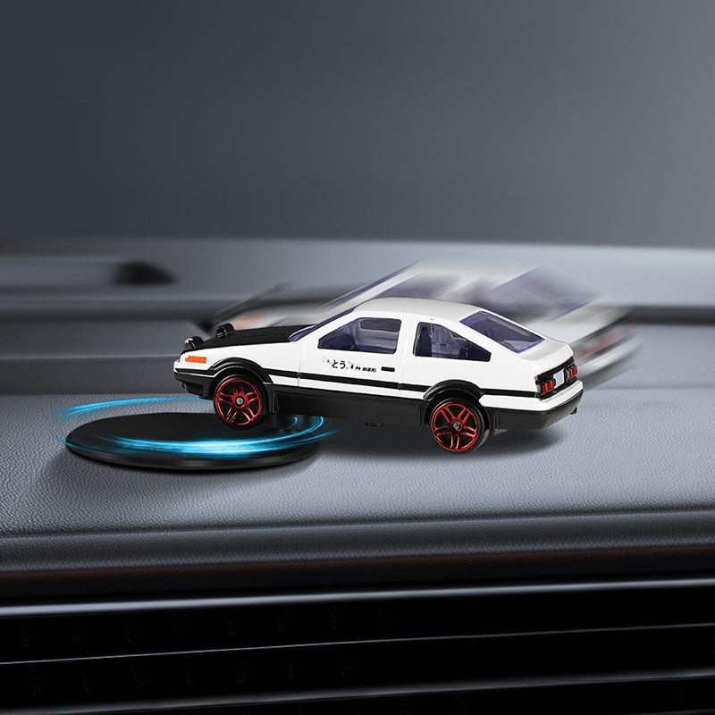 AE86 driften montiert rotierenden legierung modell center konsole high-end-körperhaltung anhänger auto ornament_voghion.com