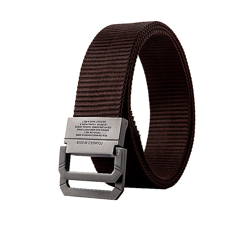 HOT Metal Canvas Mens Belts Tank Quick Drying Outdoor Cintos Climbing Casual Buckle Fashion Ceinture Streetwear Waist Belt_voghion.com