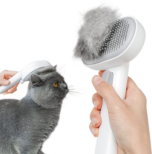 aumuca Cat Brush For Shedding, Cat Brushes For Indoor Cats, Cat Brush For Long Or Short Haired Cats_voghion.com