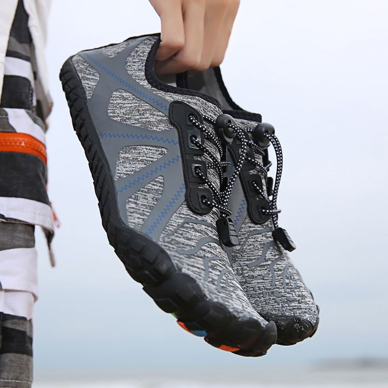 Nieuwe strandschoenen met vijf tenen, beekvissen, buitensporten, snorkelen, waden, klimmen, water en land, snel drogende schoenen_voghion.com
