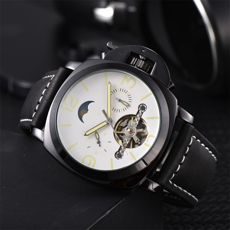 New Top High-end Brand High Quality Calendar Waterproof Super Luminous Leisure Fashion Men's Automatic Machinery Watch Hot Sale_voghion.com