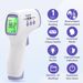 Termómetro digital de frente sin contacto para adultos y niños, con alarma de fiebre, 3 luces de fondo, memoria para 32 dígitos, resultados rápidos y precisos, para todas las edades._voghion.com