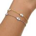 Damenschmuck Evil Eye Zierliches Armband mit elegantem Tropfenanhänger, trendiges minimalistisches Statement-Stück für den Alltag oder besondere Anlässe_voghion.com
