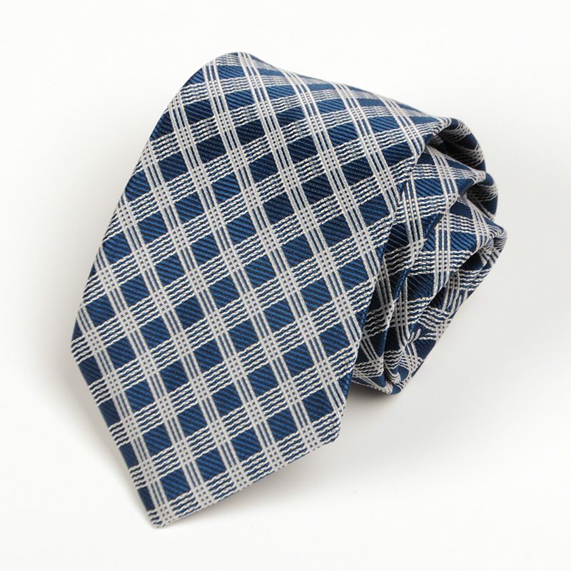 for Men Formal Business Office Professional Blue Floral 8cm Casual Banquet Wedding Groom Marriage Tie Gift_voghion.com